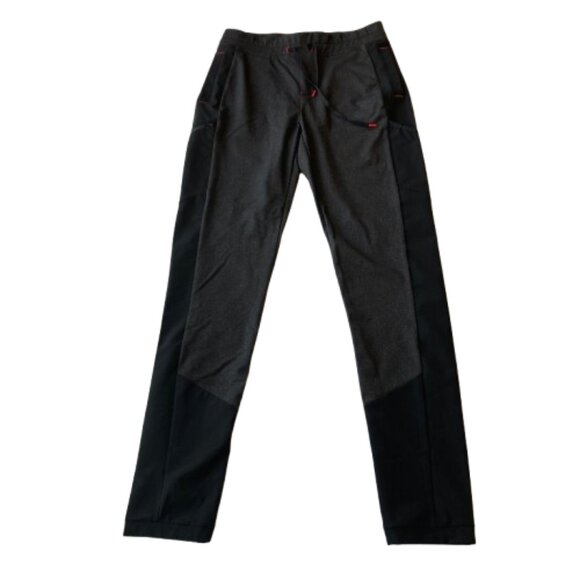 Title Nine Ascent 2.0 Hiking Climbing Pants Women's Small S LONG Black/Gray - Picture 1 of 11